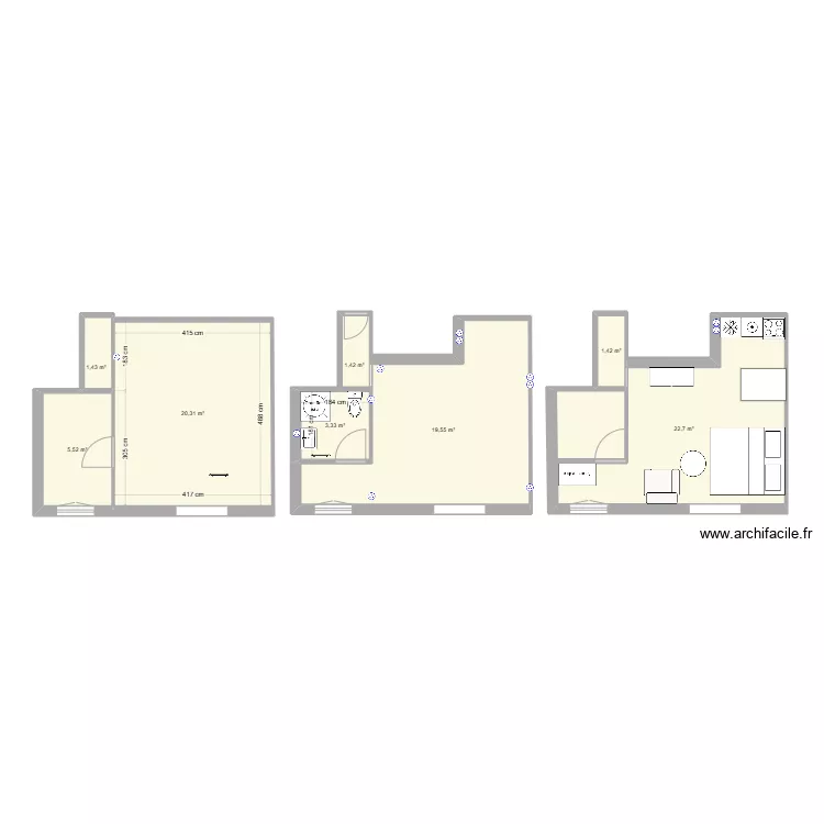Après travaux2. Plan de Après travaux2. Plan de
