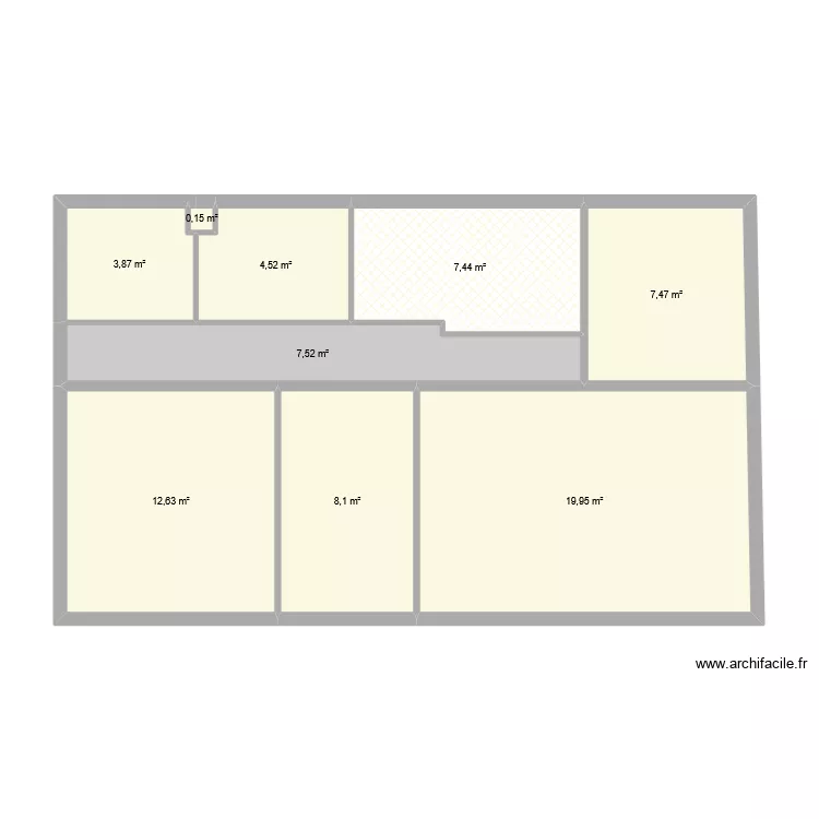 Dautere. Plan de 