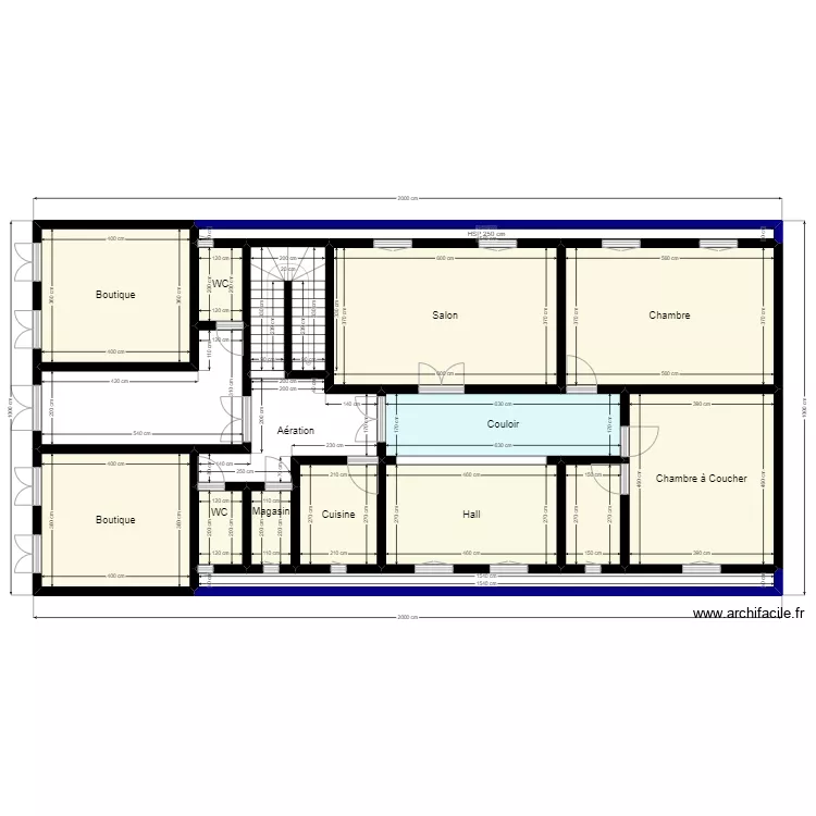 Plan de terrain 20mx10m Client 47 09 03 89. Plan de 