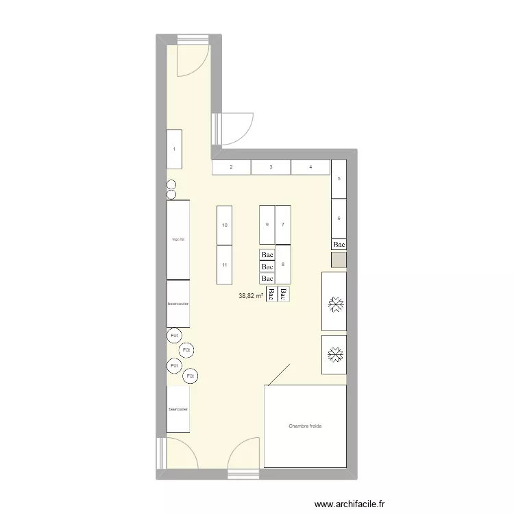plan r&eacute;serve clubhouse. Plan de 