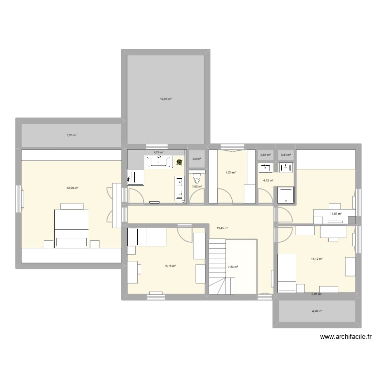 maison140. Plan de 0 pièce et 0 m2