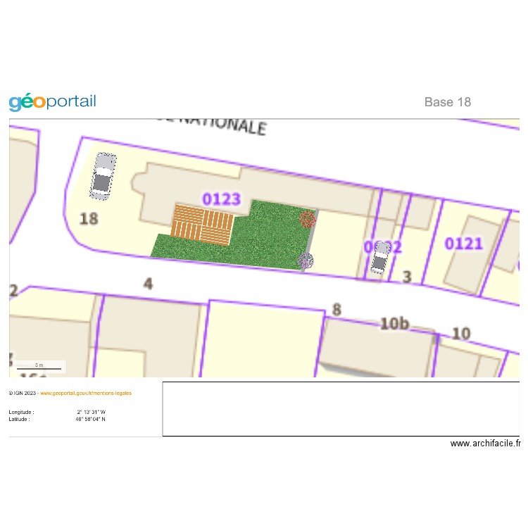 Essai No 18 Exterieur. Plan de 0 pièce et 0 m2