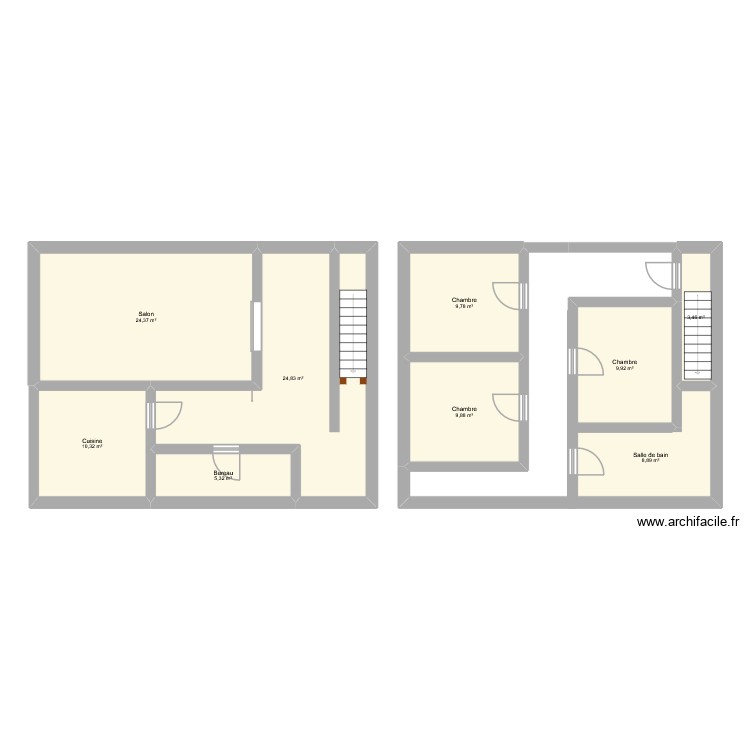maison ta3 2I2D. Plan de 0 pièce et 0 m2 maison ta3 2I2D. Plan de 0 pièce et 0 m2