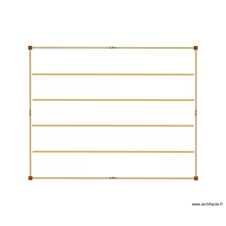CARPORT 2. Plan de 
