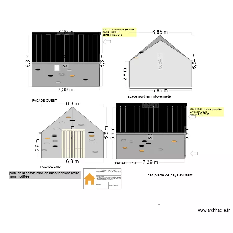 BATISSE PROJET. Plan de 