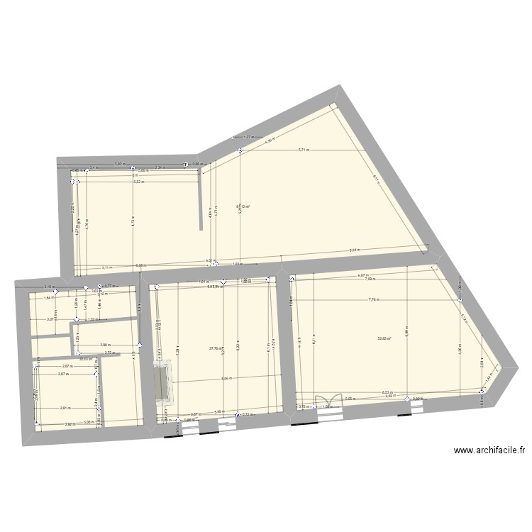 cL2RAC. Plan de 4 pièces et 204 m2