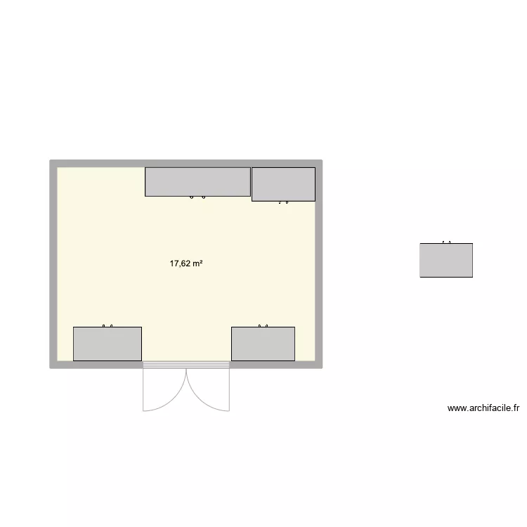 Chalet Jardin. Plan de 