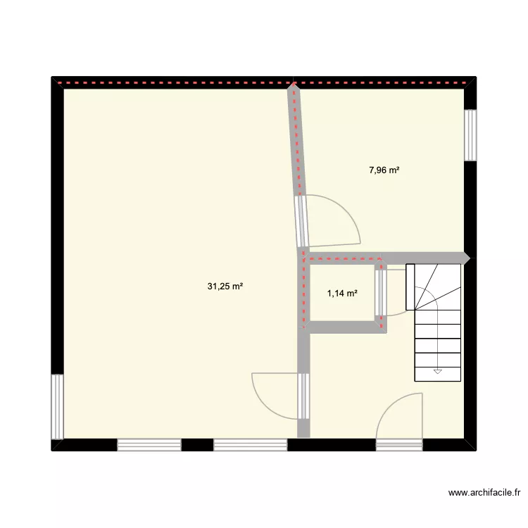 ST Aubin Location RDC. Plan de 3 et 40 m² ST Aubin Location RDC. Plan de 3 et 40 m²