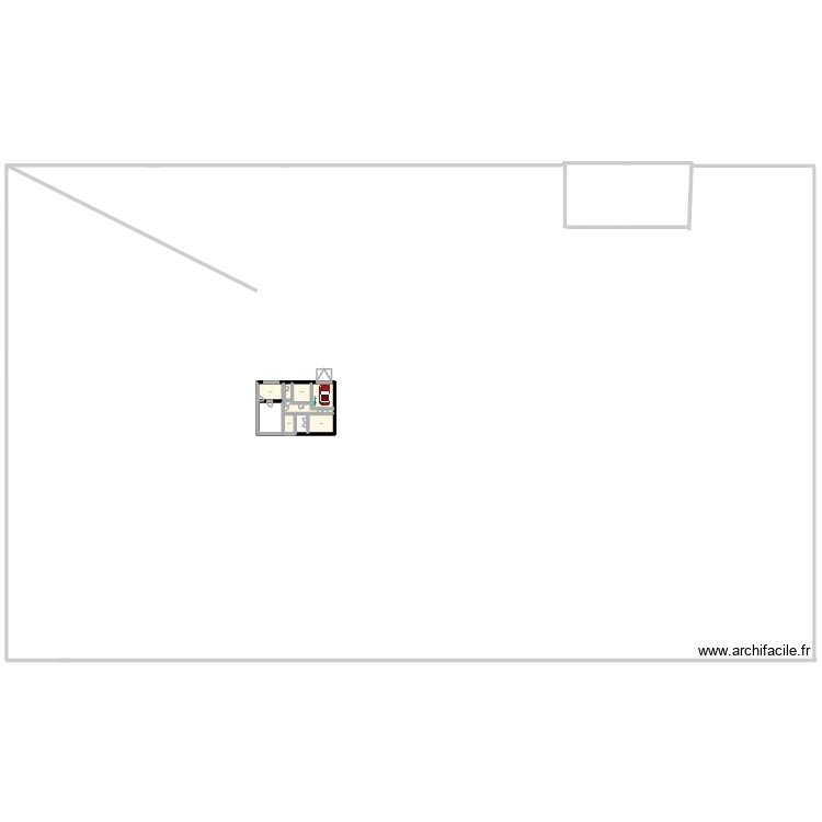 SALIOU. Plan de 0 pièce et 0 m2