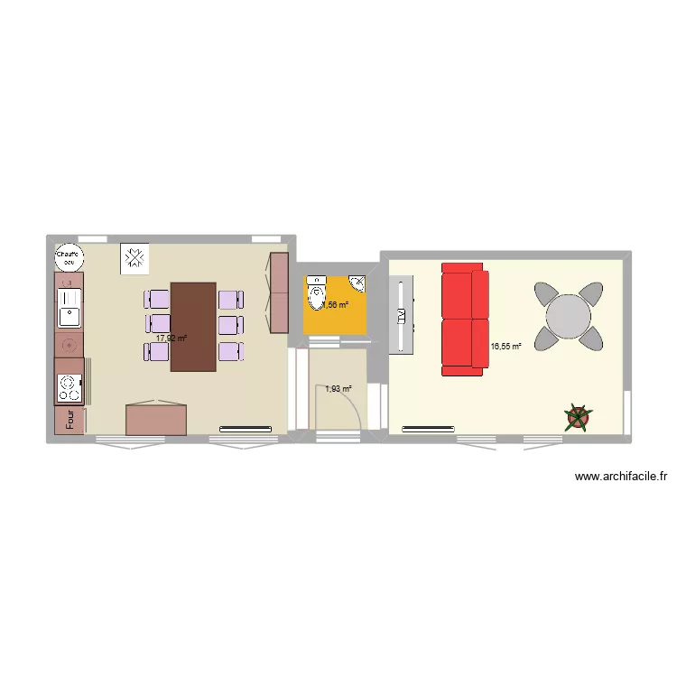 st martin. Plan de 4 et 38 m² st martin. Plan de 4 et 38 m²