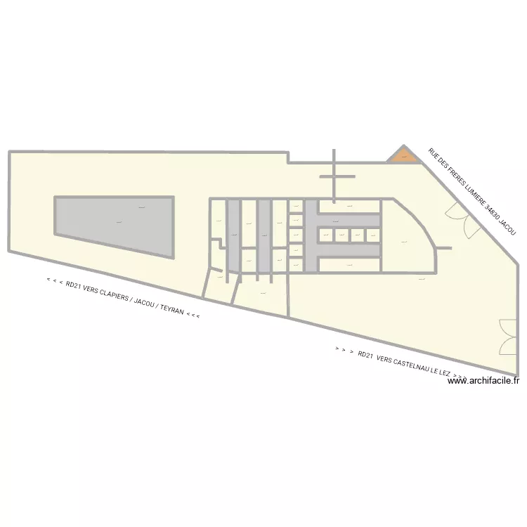 3010 BROQUANTE. Plan de 