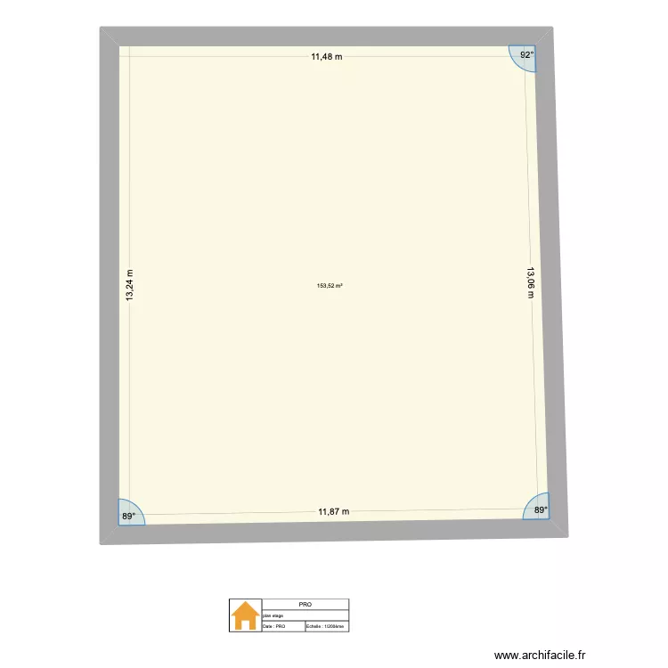 Plan etage clemery. Plan de 1 et 154 m² Plan etage clemery. Plan de 1 et 154 m²