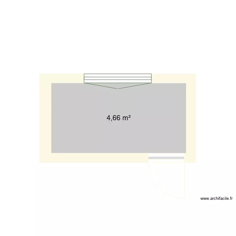 Buanderie. Plan de 1 Pièce et 5 m² Buanderie. Plan de 1 Pièce et 5 m²