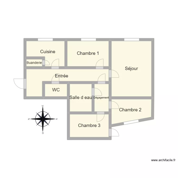 PLAN 2405 DERRIEN. Plan de PLAN 2405 DERRIEN. Plan de