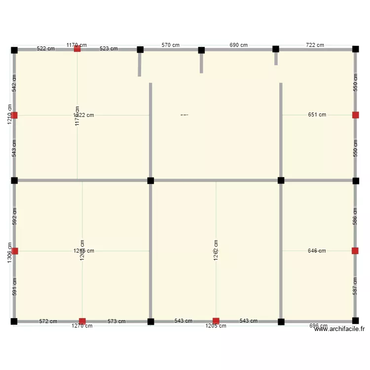 nouvelles semelles. Plan de 