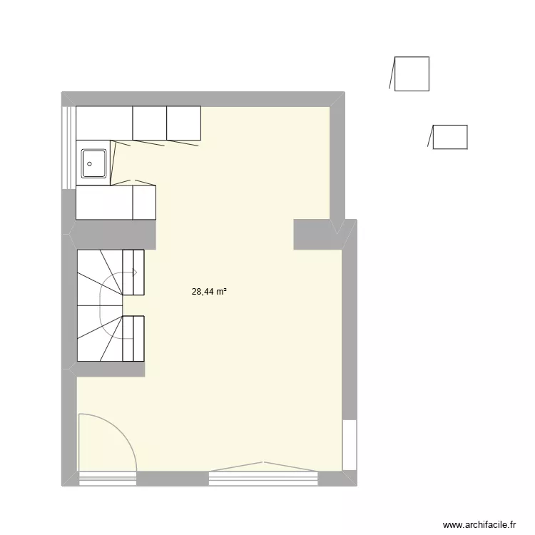 lise bas. Plan de 