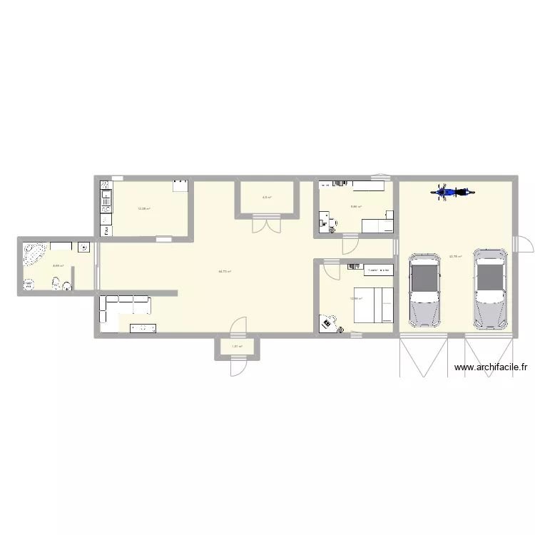 La maison du pape. Plan de 