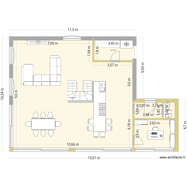 Annexe 3.0. Plan de 0 pièce et 0 m2