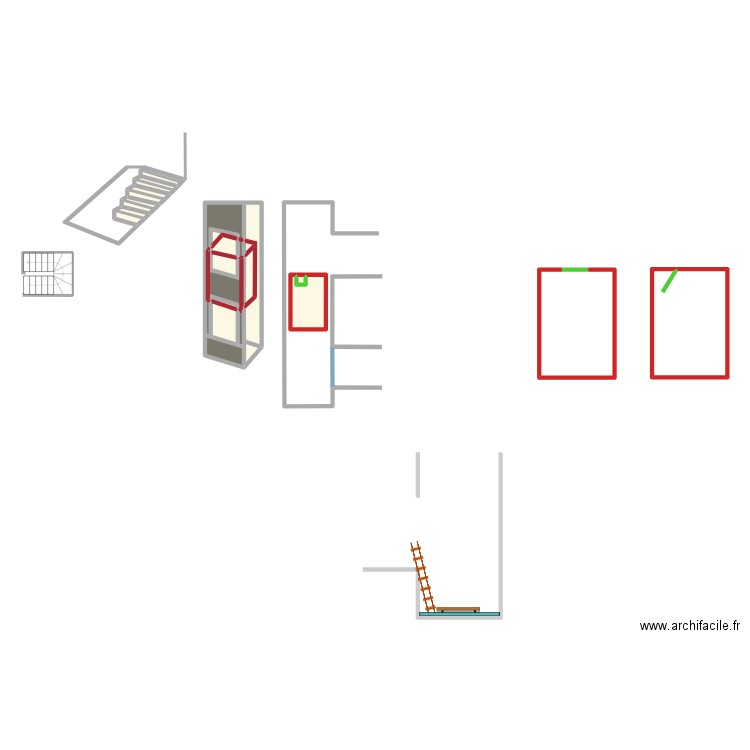 accident fronton. Plan de 0 pièce et 0 m2