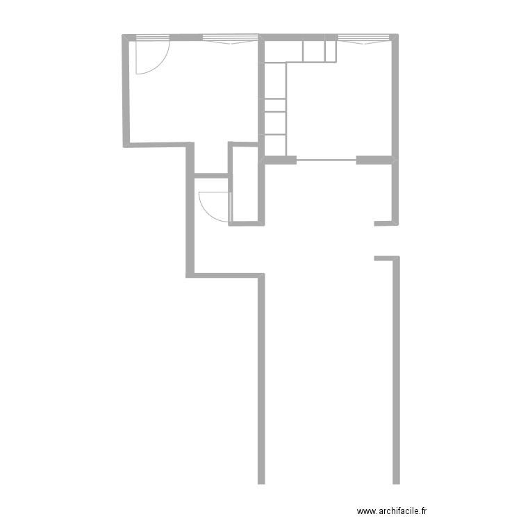 Projet A. Plan de 6 pièces et 11 m2