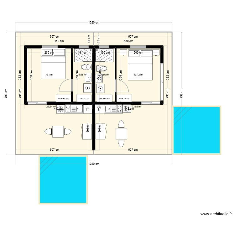 Popotte 12 sept 25 3. Plan de 6 pièces et 75 m2