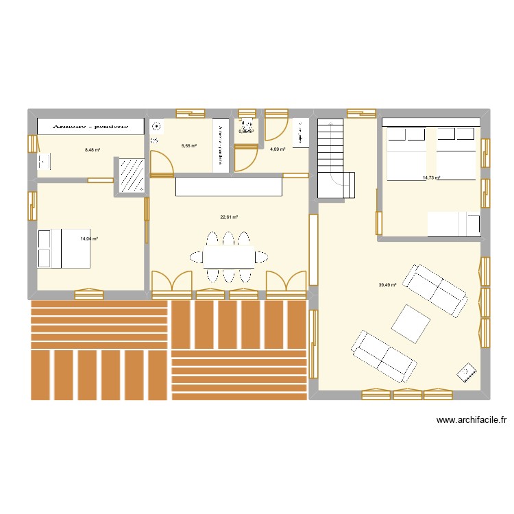 projet flo. Plan de 0 pièce et 0 m2