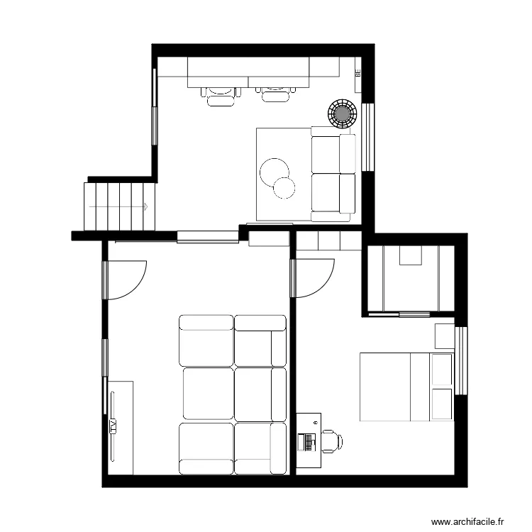 Theberge am&eacute;nagement 1. Plan de 
