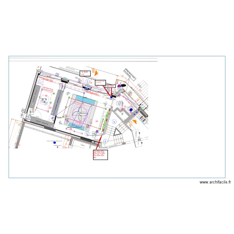 chambre parentale elec def 22 12 23. Plan de 0 pièce et 0 m2