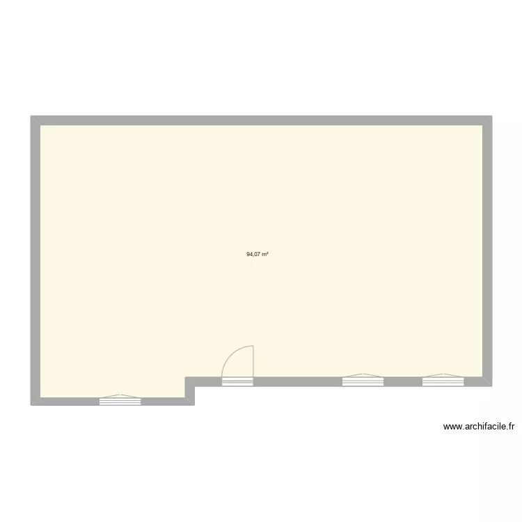 Maison marcio. Plan de 