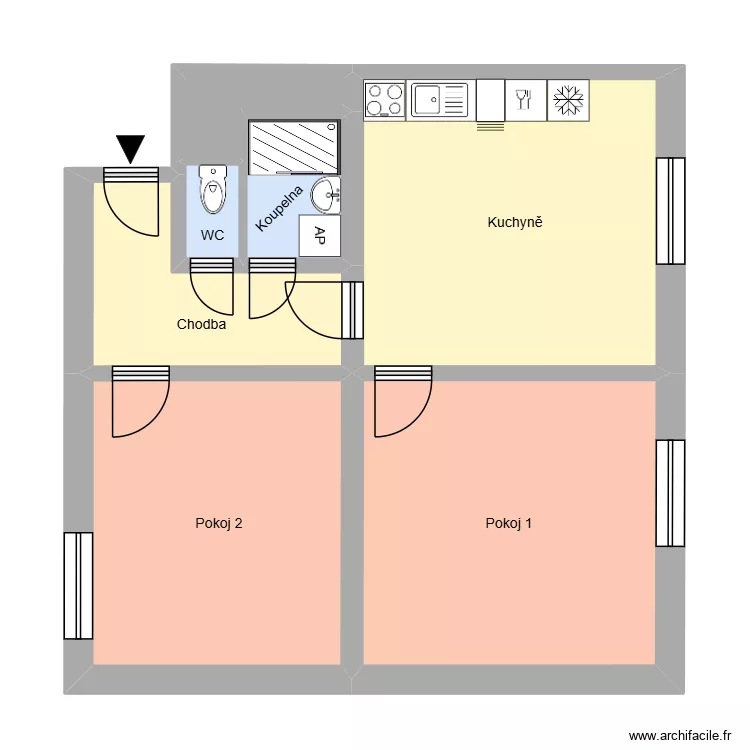 nám. jana nerudy 626, byt 4. Plan de 11 et 181 m² nám. jana nerudy 626, byt 4. Plan de 11 et 181 m²