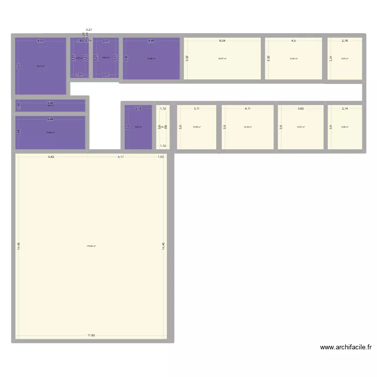 UAPED. Plan de 16 et 339 m² UAPED. Plan de 16 et 339 m²