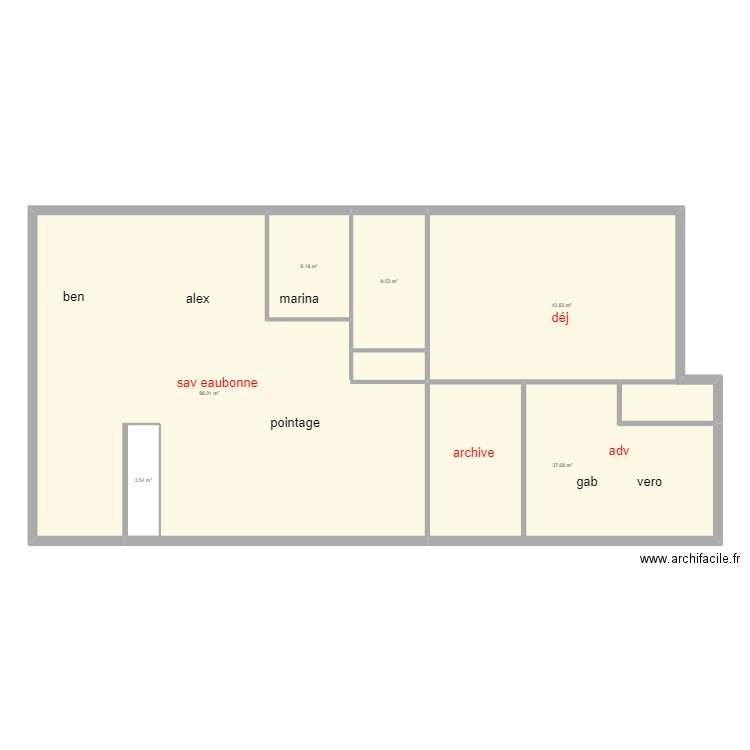 gsr 1. Plan de 0 pièce et 0 m2