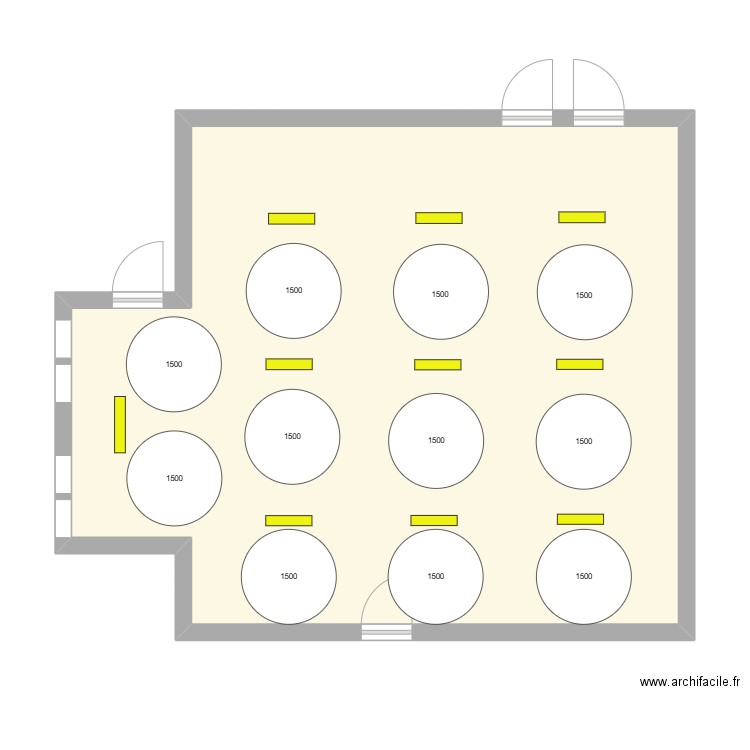 St Joseph l'Estaque. Plan de 1 pièce et 68 m2