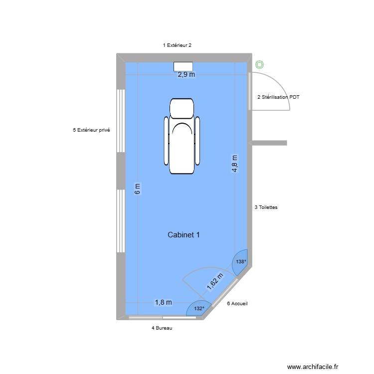 10326 Cabinet 1. Plan de 0 pièce et 0 m2 10326 Cabinet 1. Plan de 0 pièce et 0 m2