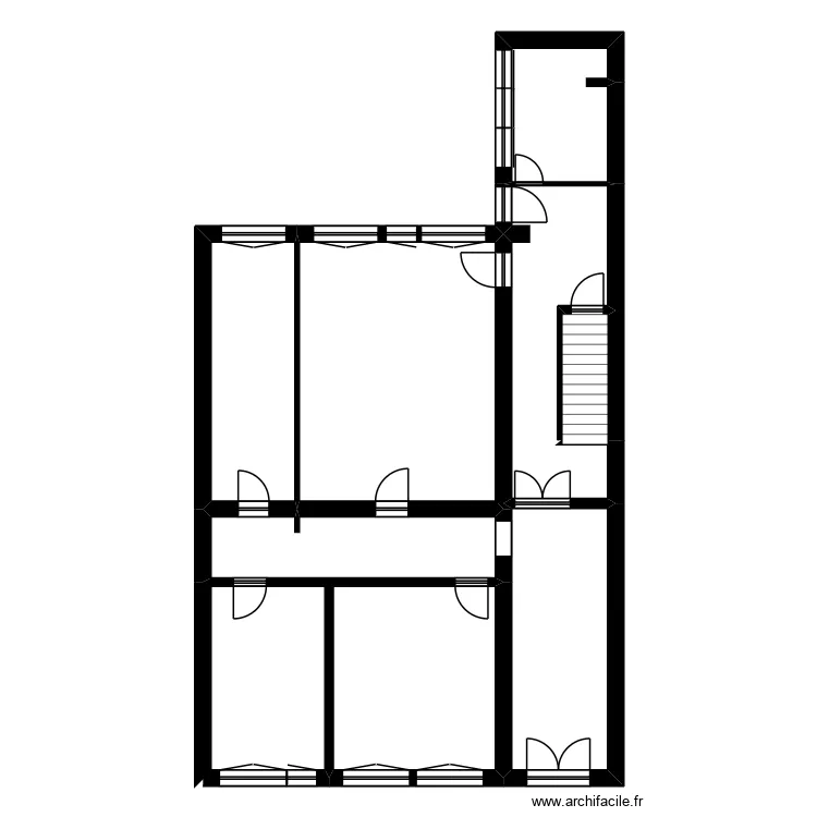 Bat 43 - REZ. Plan de 8  et 133 m²
