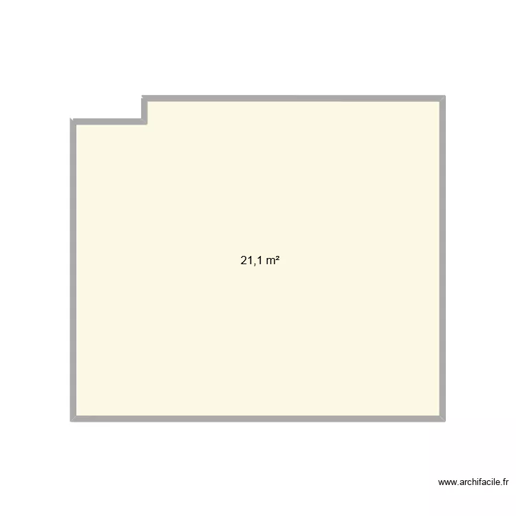 plateforme plomberie. Plan de 1  et 21 m²
