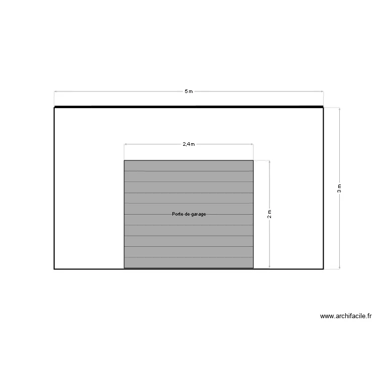 FACADE AVANT 3D MAMAN. Plan de 