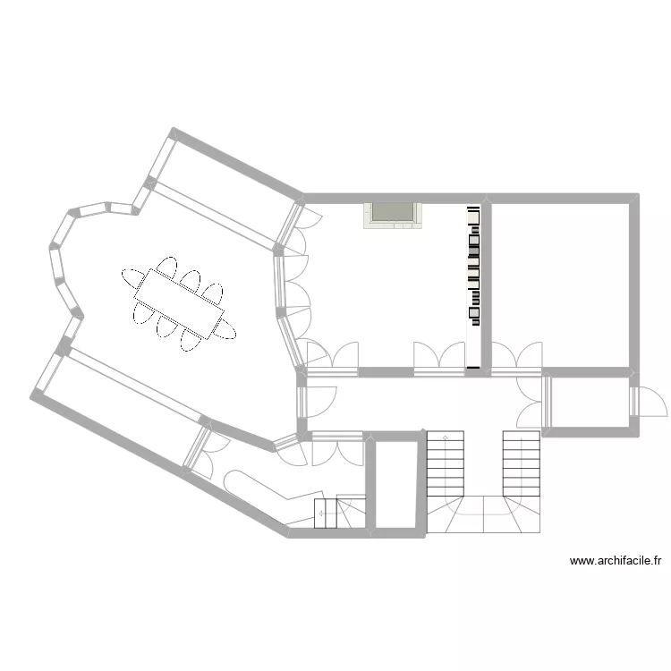 Appart Jonas. Plan de 