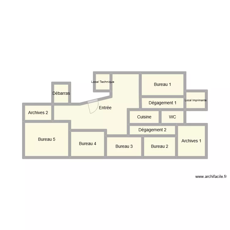 2501 SCI BRESTAMA. Plan de 