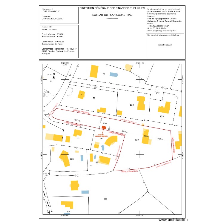 DP 2 HEASBROUCK. Plan de 0 pièce et 0 m2