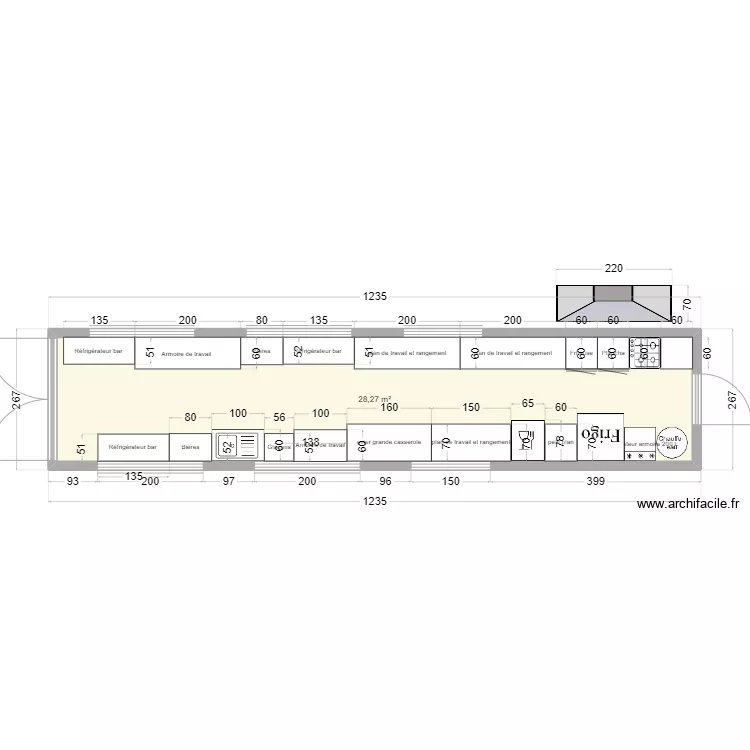 containers moulin neuf meublé. Plan de containers moulin neuf meublé. Plan de