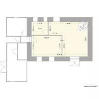 plan RDC apres travaux