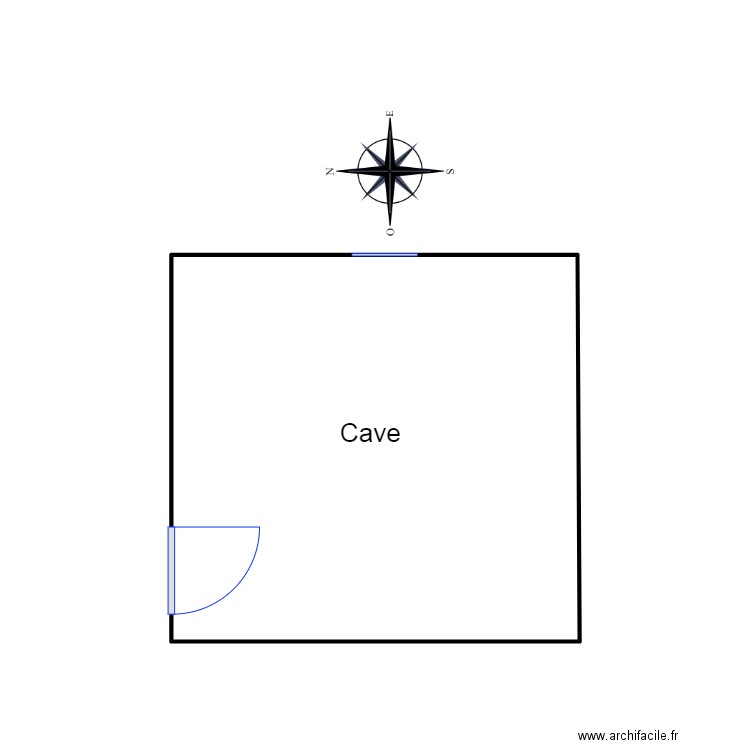 LOT N°10. Plan de 1 pièce et 13 m2