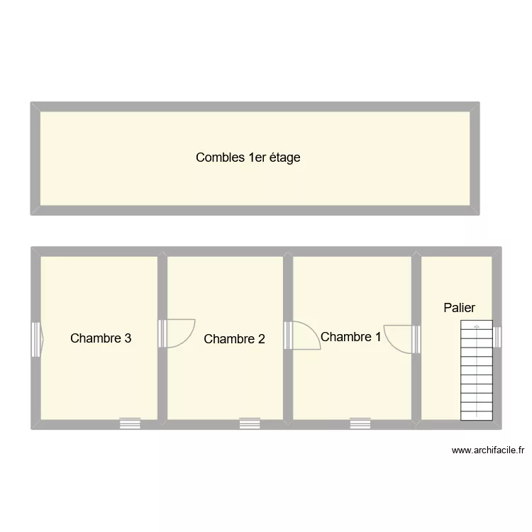 naret etage. Plan de 5 et 90 m² naret etage. Plan de 5 et 90 m²