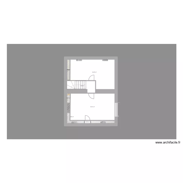 Vincent Viala niveau 0. Plan de 8 et 62 m² Vincent Viala niveau 0. Plan de 8 et 62 m²