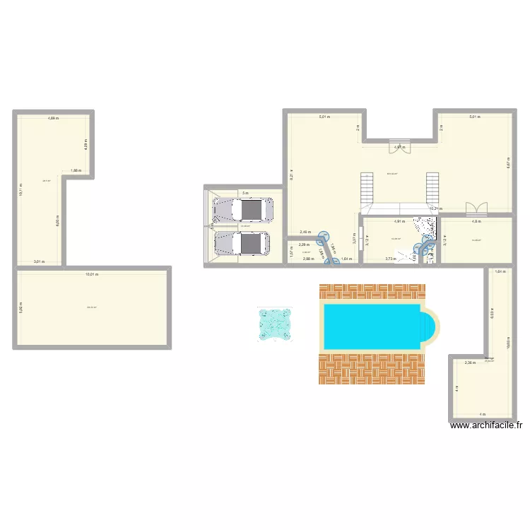 maison numero 1. Plan de 