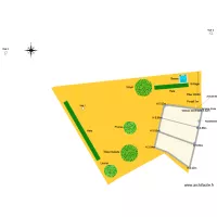 Plan de masse existant 3d