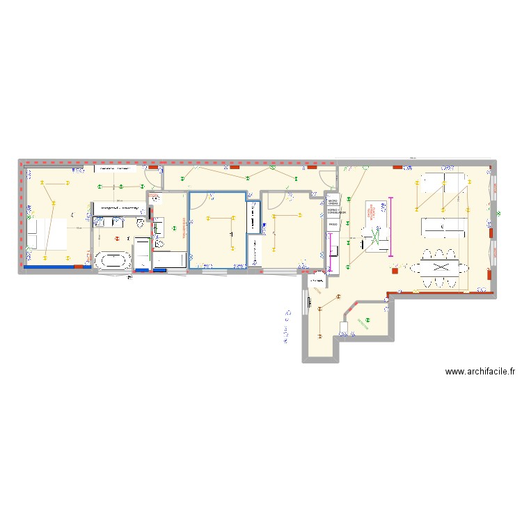 PLAN ELECTRIQUE. Plan de 0 pièce et 0 m2