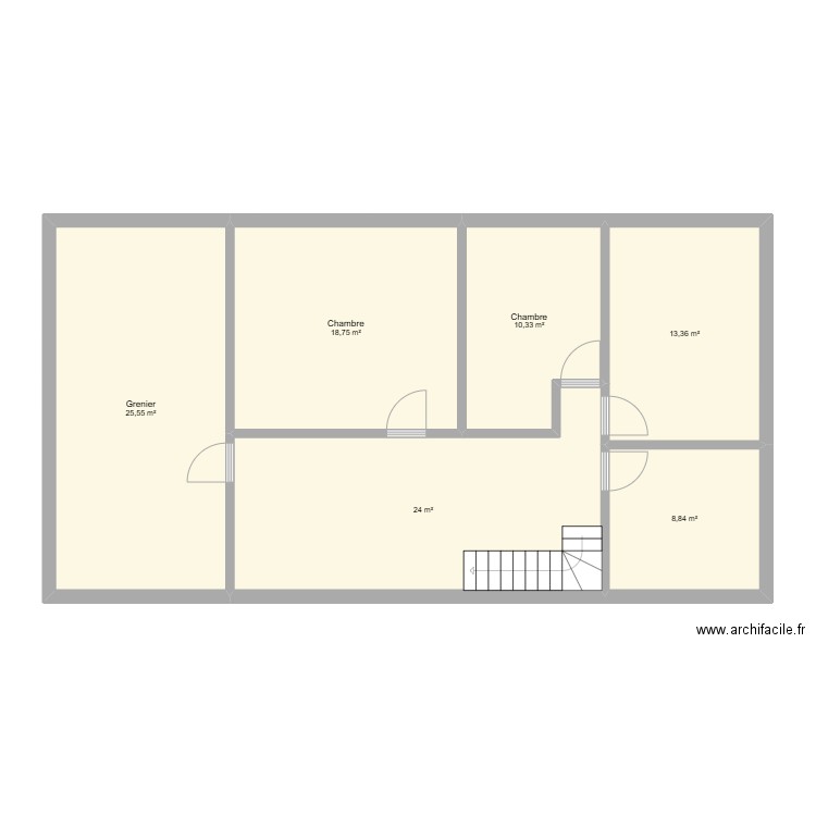 ROUSSILLAT. Plan de 11 pièces et 203 m2
