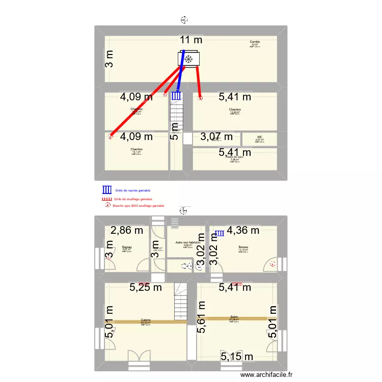 Alex Gely. Plan de 14 et 167 m² Alex Gely. Plan de 14 et 167 m²